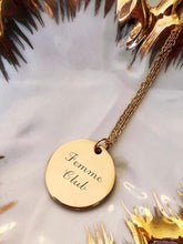 Load image into Gallery viewer, Collier une Médaille « Femme Club » - Archive