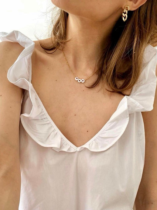 Collier perle(s) coeur