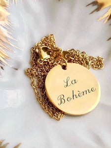 Collier une Médaille « La Bohème » - Archive