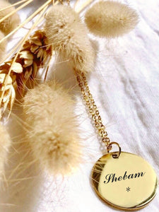 Collier une Médaille « A la vie »