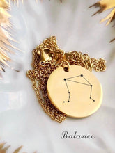 Charger l&#39;image dans la galerie, Collier une Médaille constellation signe du zodiaque/ astrologique