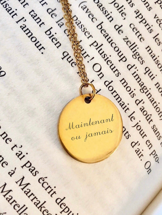 Collier une Médaille 