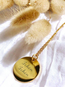 Collier une Médaille « Tchin Tchin »