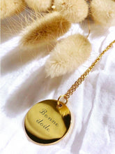 Charger l&#39;image dans la galerie, Collier une Médaille « Bonne étoile »